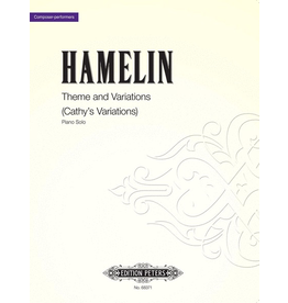 Edition Peters Hamelin - Theme and Variations (Cathy's Variations)