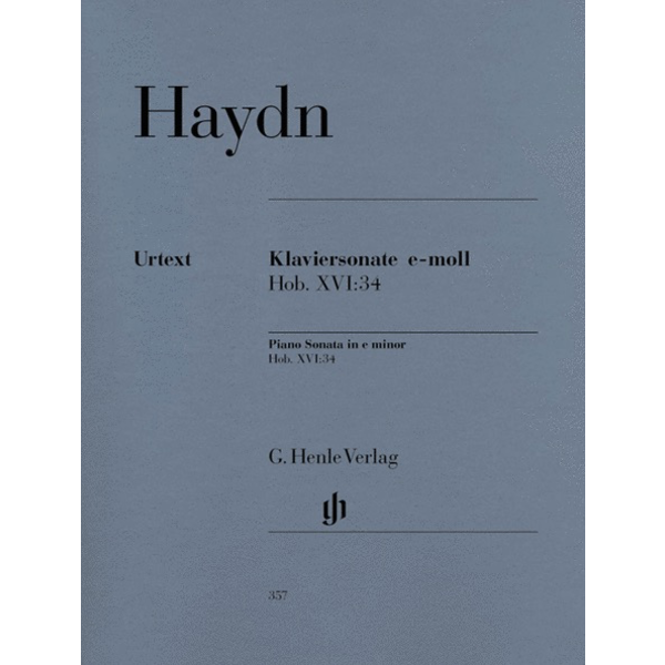 Henle Urtext Editions Piano Sonata in E minor Hob.XVI:34