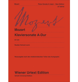 Theodore Presser Mozart - Klaviersonate A-Dur