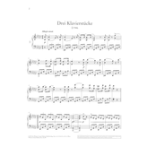 Wiener Urtext Edition Schubert - Three Piano Pieces, 2 Fragments