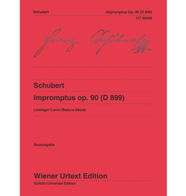 Wiener Urtext Edition Schubert - Impromptus Op. 90 D899