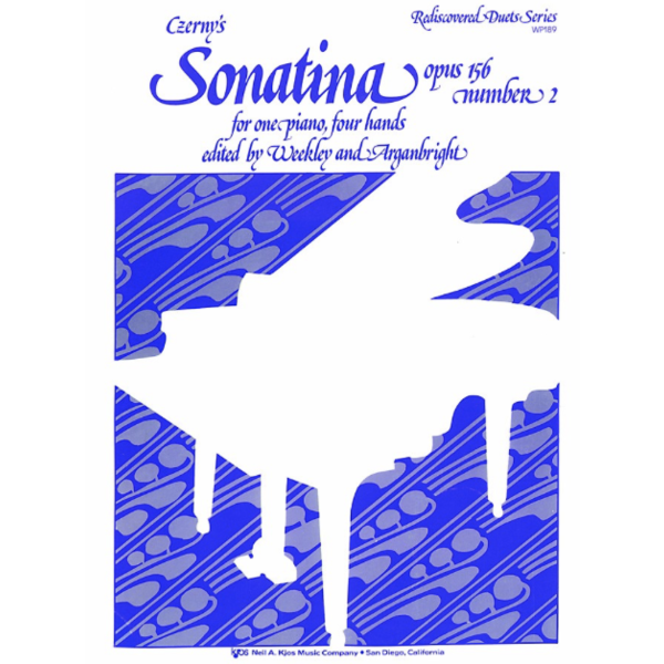 Kjos Czerny's Sonatina, Opus 156, No. 2