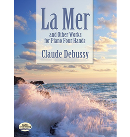 Dover Publications Debussy - La Mer and Other Works for Piano Four Hands