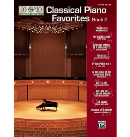 Alfred Music 10 for 10 Sheet Music: Classical Piano Favorites, Book 2