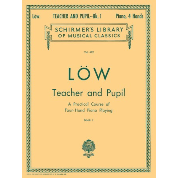 Hal Leonard Löw - Teacher and Pupil Book 1
