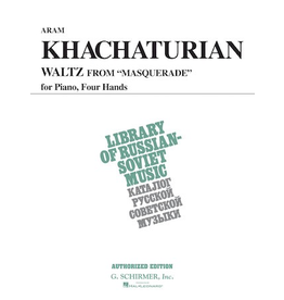 Schirmer Khachaturian - Waltz from Masquerade (VAAP Edition)