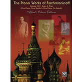 Alfred Music The Piano Works of Rachmaninoff, Volume VIII: Works for One Piano/Four Hands and One Piano/Six Hands