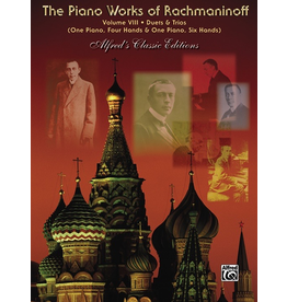 Alfred Music The Piano Works of Rachmaninoff, Volume VIII: Works for One Piano/Four Hands and One Piano/Six Hands