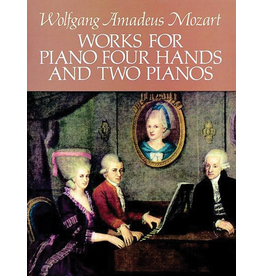 Dover Publications Mozart - Works for Piano Four Hands and Two Pianos