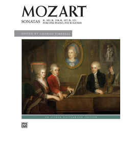 Alfred Music Mozart - Sonatas for One Piano, Four Hands (NFMC)