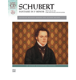Alfred Music Schubert - Fantasie in F Minor, Opus 103, D. 940