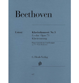 Henle Urtext Editions Beethoven - Concerto for Piano and Orchestra E Flat Major Op. 73, No. 5