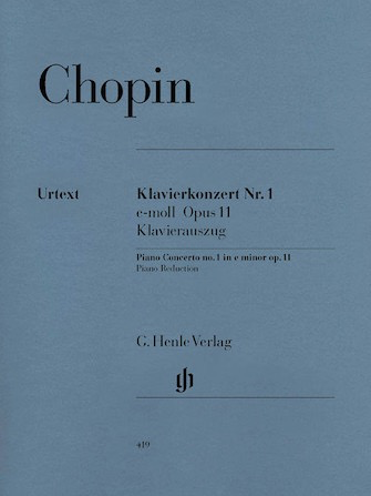 Chopin - Concerto for Piano and Orchestra E minor Op. 11, No. 1 ...