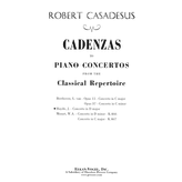 Theodore Presser Concerto In C K467 - Piano - Cadenzas Only