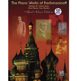 Alfred Music The Piano Works of Rachmaninoff, Volume IX: Works for Two Pianos/Four Hands