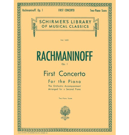 Schirmer Rachmaninoff - First Concerto for the Piano in F# Minor, Op. 1 (NFMC)