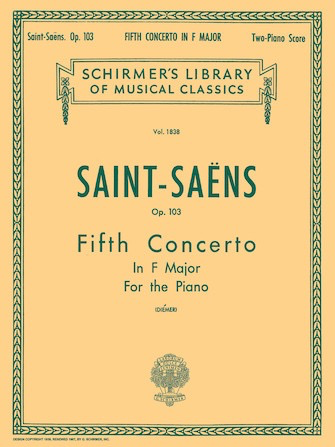 Saint-Saëns - Concerto No. 5 in F, Op. 103 - PianoWorks, Inc