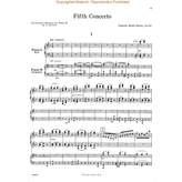 Schirmer Saint-Saëns - Concerto No. 5 in F, Op. 103