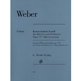 Henle Urtext Editions Weber - Concert Piece for Piano and Orchestra in F minor, Op. 79