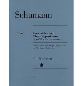 Henle Urtext Editions Schumann - Introduction and Allegro Appassionato for Piano and Orchestra, Op. 92