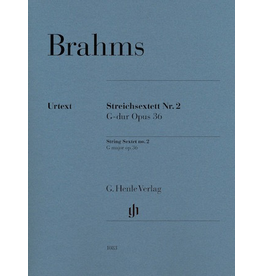 Henle Urtext Editions Brahms - String Sextet No. 2 in G Major, Op. 36