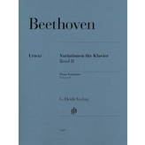 Henle Urtext Editions Beethoven - Variations for Piano