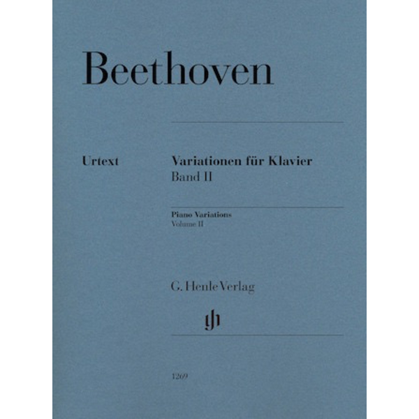 Henle Urtext Editions Beethoven - Variations for Piano