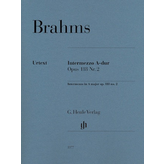 Henle Urtext Editions Brahms - Intermezzo in A Major, Op. 118, No. 2