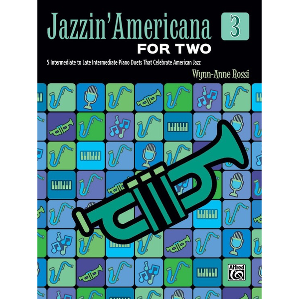 Alfred Music Rossi - Jazzin' Americana for Two, Book 3 (NFMC)
