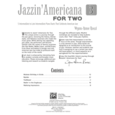 Alfred Music Rossi - Jazzin' Americana for Two, Book 3 (NFMC)