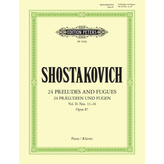 Edition Peters Shostakovich - 24 Preludes & Fugues Op.87 Vol.2