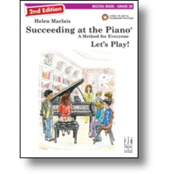 FJH Succeeding at the Piano Recital Book - Grade 2B (2nd edition) (with CD)