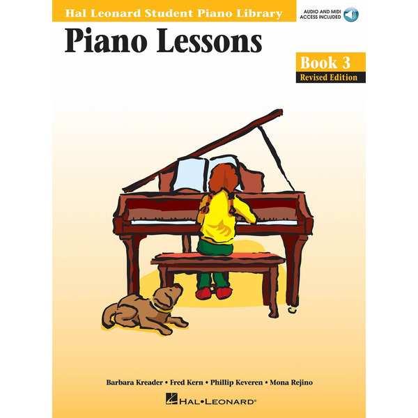 Hal Leonard Piano Lessons Book 3 - Revised Edition