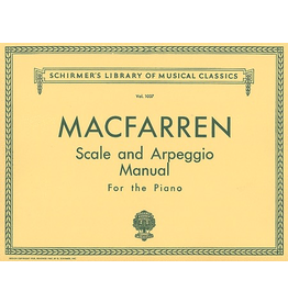 Schirmer MacFerrren - Scale and Arpeggio Manual