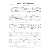 Theodore Presser Three Pieces for Piano
