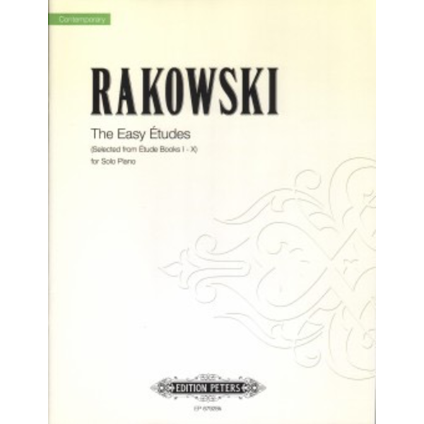 Edition Peters Rakowski - The Easy Études