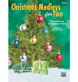 Alfred Music Christmas Medleys for Two, Book 1