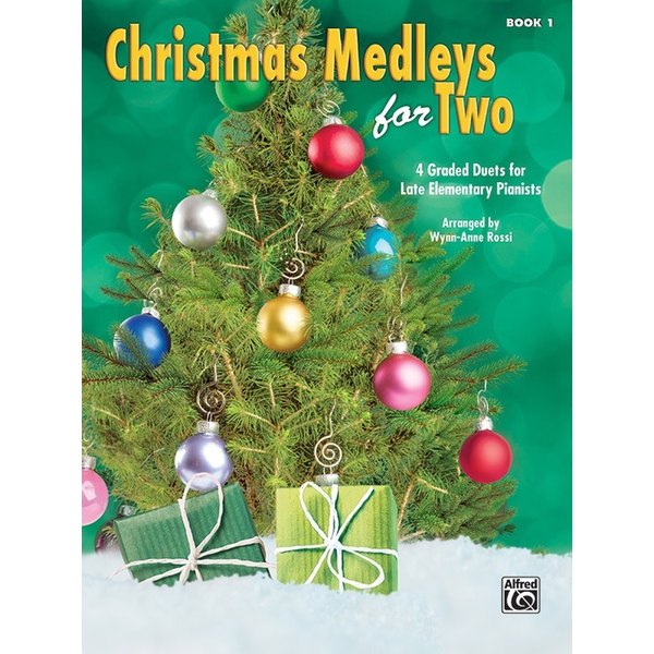 Alfred Music Christmas Medleys for Two, Book 1