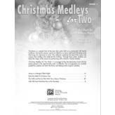 Alfred Music Christmas Medleys for Two, Book 1