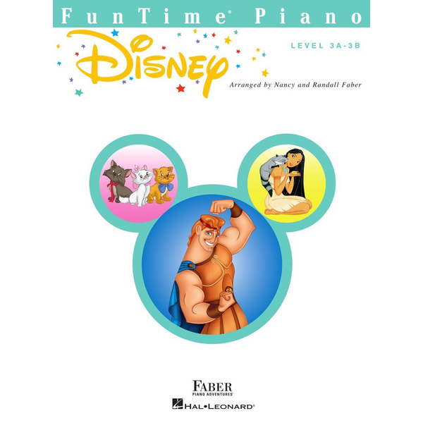 Faber Piano Adventures FunTime® Piano Disney - Level 3A-3B