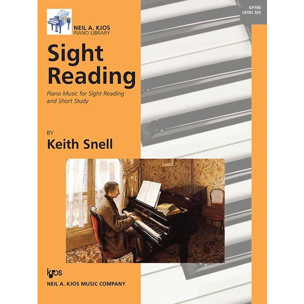 Kjos Sight Reading: Piano Music for Sight Reading and Short Study, Level 6