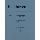 Henle Urtext Editions Beethoven - 32 Variations in C minor, WoO 80