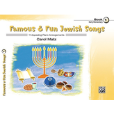 Schaum Famous & Fun Jewish Songs, Book 1