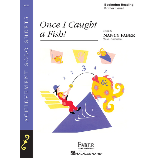 Faber Piano Adventures Faber - Once I Caught a Fish! (NFMC)