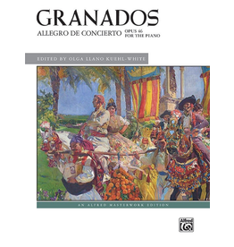 Alfred Music Granados: Allegro de Concierto, Op. 46