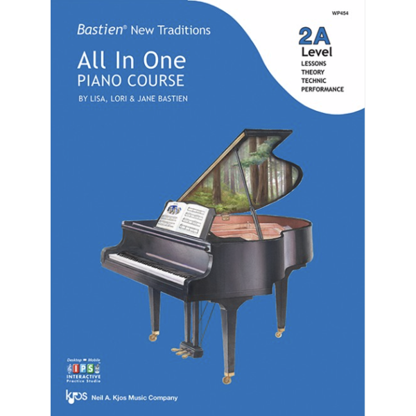 Kjos Bastien New Traditions: All In One Piano Course - Level 2A