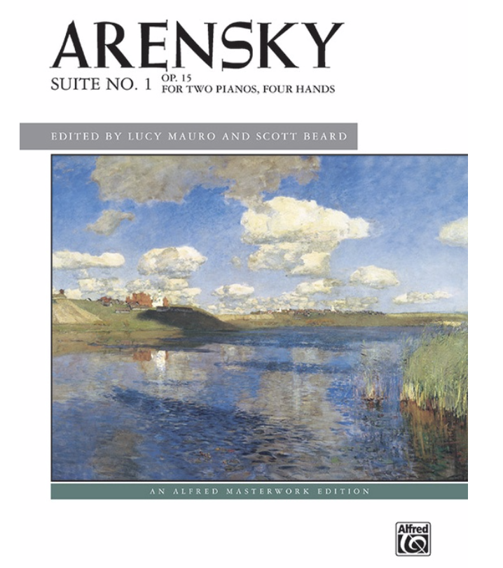 Arensky: Suite No. 1, Op. 15 (2p, 4h) - PianoWorks, Inc