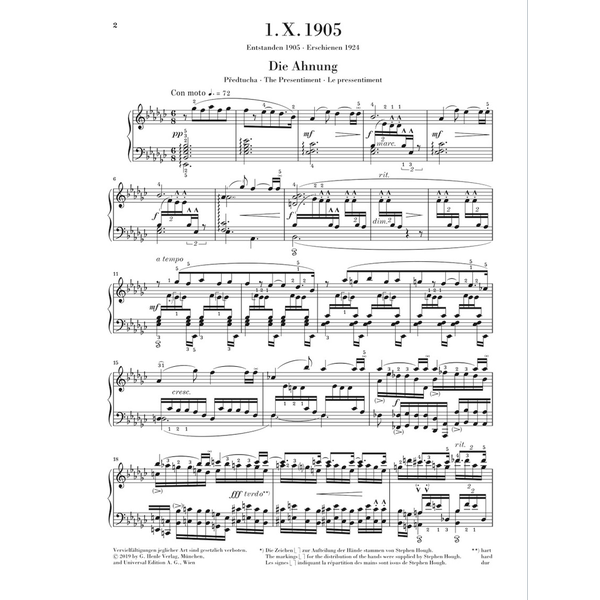 Hal Leonard Janácek - 1. X. 1905 Piano Sonata