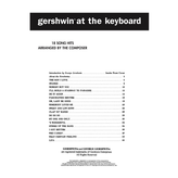 Alfred Music Gershwin at the Keyboard