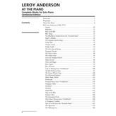 Alfred Music Leroy Anderson at the Piano